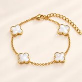 Mirella Pearlescent Clover Bracelet product view