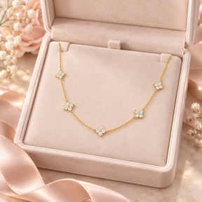 Fiora Bloom Necklace in gift box
