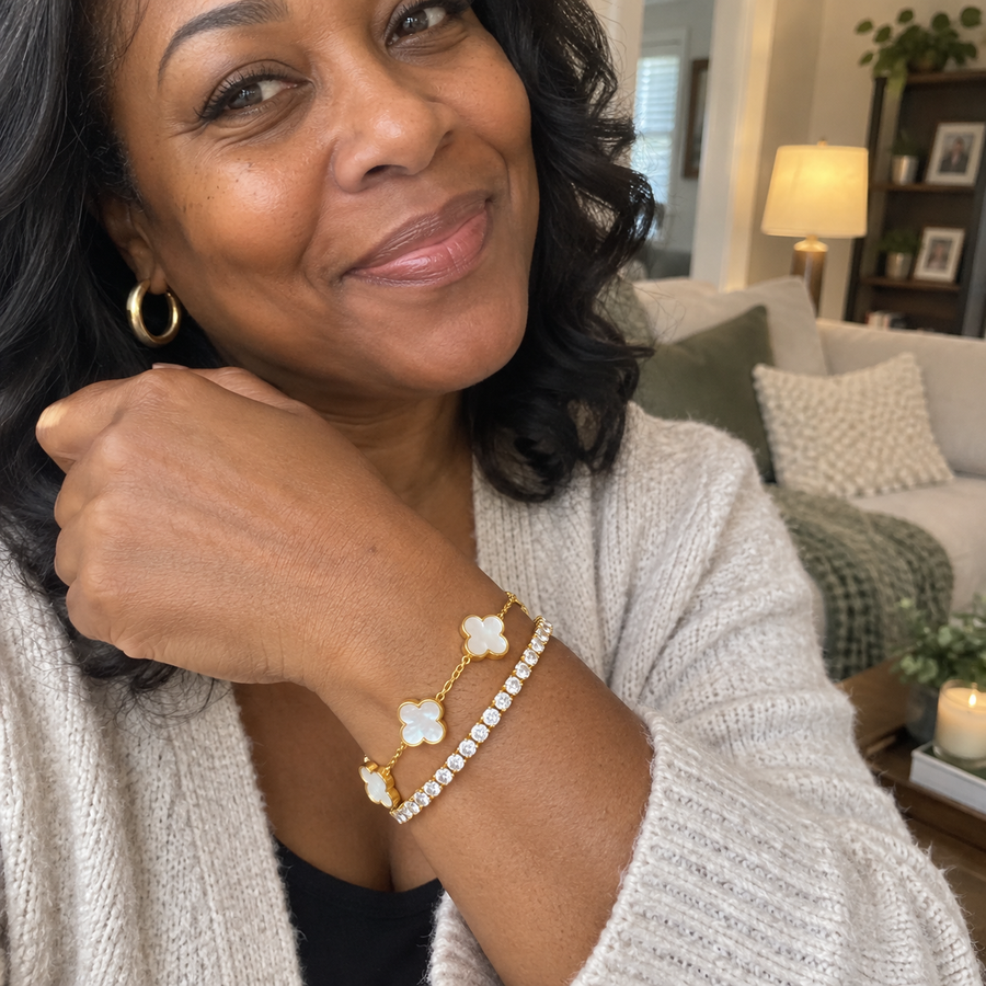 ROSAVIENA UGC jewelry customer photo 10